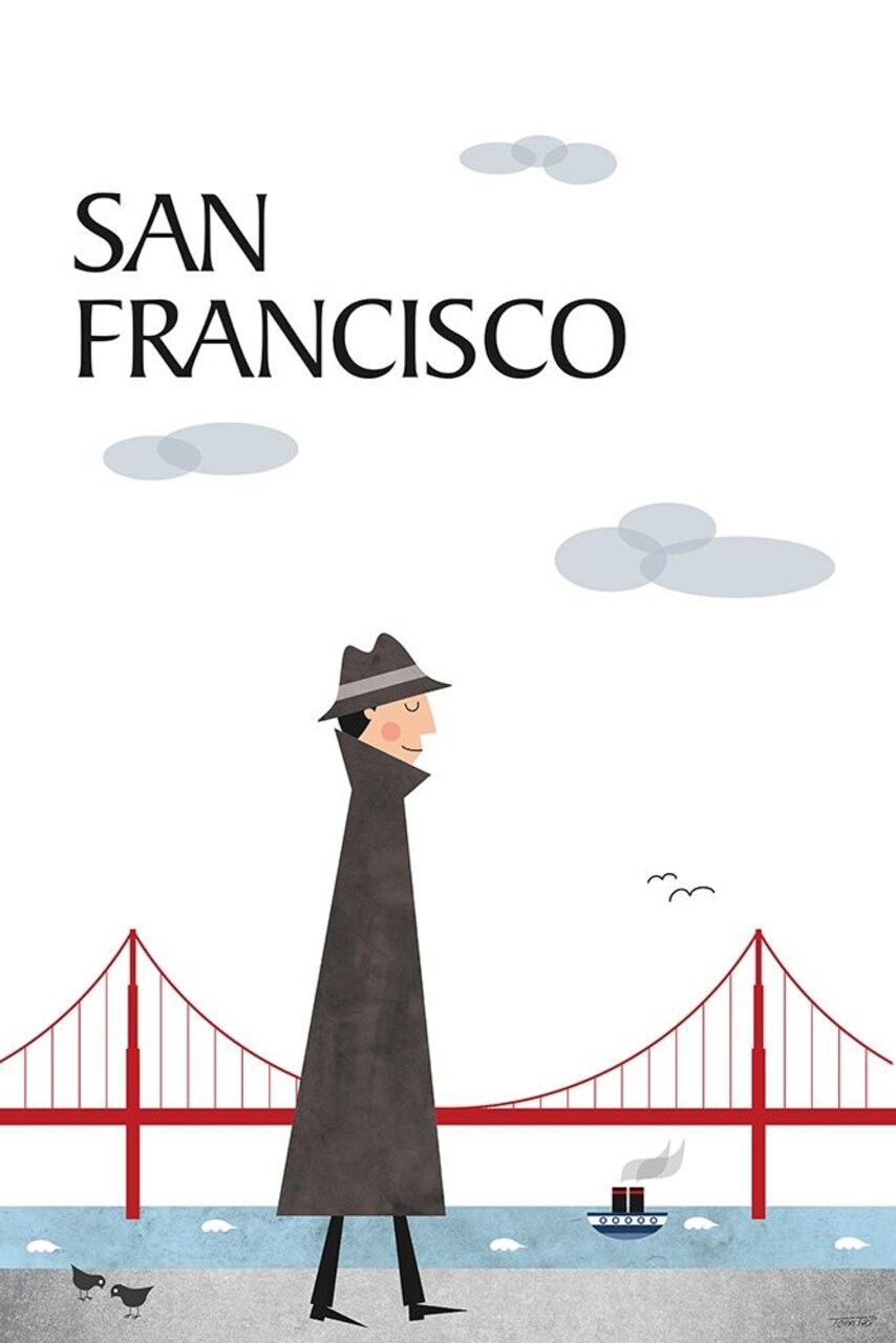 San Francisco Poster Print by Tomas Design - Item # VARPDXT625D